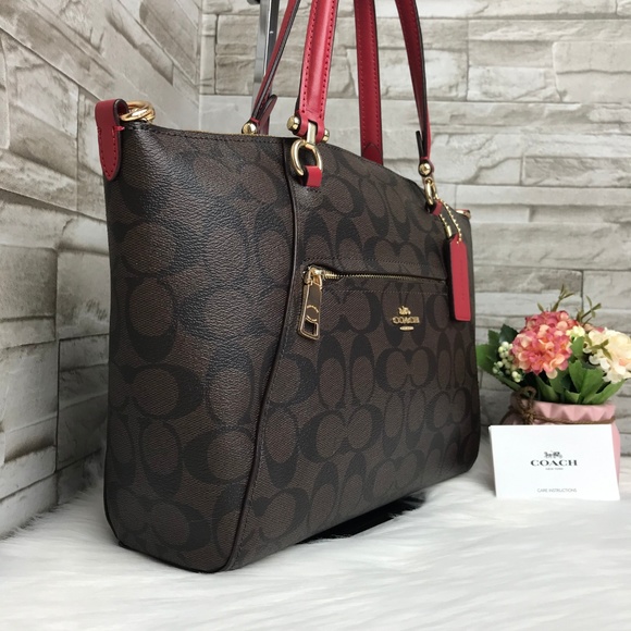 👜COACH🌺PRAIRIE SATCHEL 10 1/2" - Picture 3 of 8